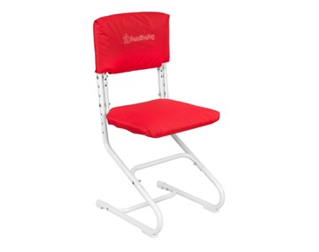 Набор чехлов на спинку и сиденье стула СУТ.01.040-01 Красный, ткань Оксфорд в Бузулуке