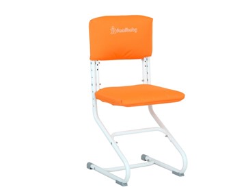Набор чехлов на спинку и сиденье стула СУТ.01.040-01 Оранжевый, ткань Оксфорд в Орске