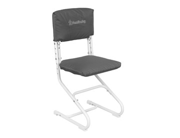Комплект чехлов на спинку и сиденье стула СУТ.01.040-01 Серый, ткань Оксфорд в Бузулуке