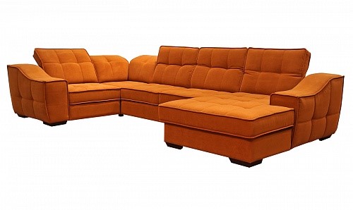 Угловой диван N-11-M (П1+ПС+УС+Д2+Д5+П1) в Бузулуке - изображение