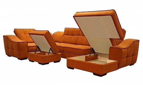 Угловой диван N-11-M (П1+ПС+УС+Д2+Д5+П1) в Бузулуке - изображение 2