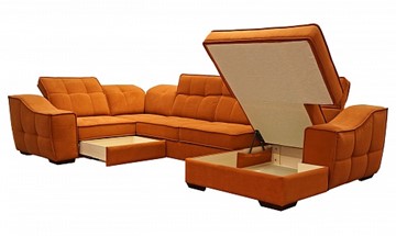 Угловой диван N-11-M (П1+ПС+УС+Д2+Д5+П1) в Бузулуке - предосмотр 1
