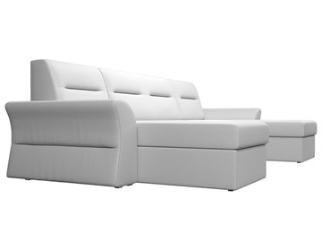 Большой П-образный диван Клайд, Белый (Экокожа) в Бузулуке - предосмотр 6