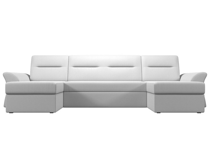 Большой П-образный диван Клайд, Белый (Экокожа) в Бузулуке - изображение 7