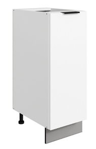 Шкаф рабочий Стоун L300 (1 дв.гл.) (белый/джелато софттач) в Бузулуке