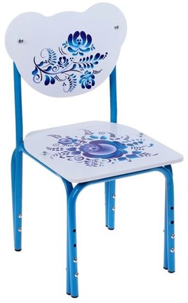 Детский растущий стул Гжельма (Кузя-БР(1-3)БЖ) в Орске - изображение