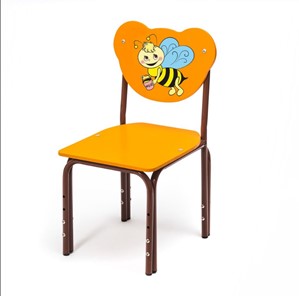 Детский растущий стул Пчелка (Кузя-ПЧ(1-3)ОК) в Орске