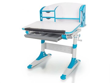 Детский стол-трансформер Mealux Aivengo-S, EVO-708 WB, голубой в Орске