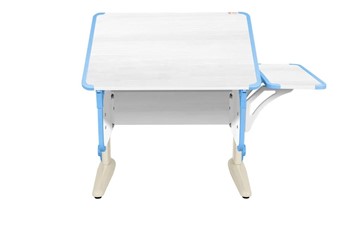 Детский стол-трансформер 4/75 (СУТ.41) + Polka_b 4/550 Рамух белый/бежевый/ниагара в Бузулуке