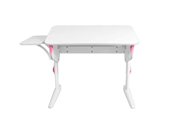 Растущий стол 5/100 (СУТ.46) + Polka_b 5/550 Рамух белый/белый/розовый в Бузулуке