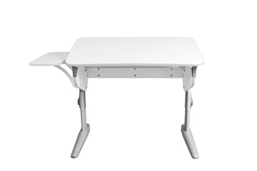 Детский стол-трансформер 5/100 (СУТ.46) + Polka_b 5/550 Рамух белый/белый/серый в Орске