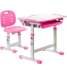 Детский стол-трансформер SET Holto-2 розовый в Орске