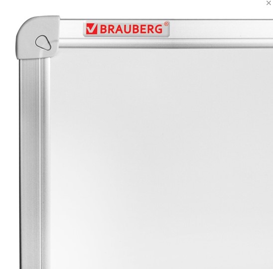 Доска магнитно-маркерная BRAUBERG 100х150 см, алюминиевая рамка в Орске - изображение 3