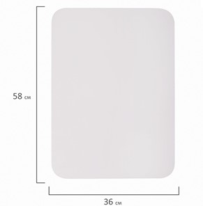 Доска магнитная на холодильник BRAUBERG, 58х36 см с маркером, магнитом и салфеткой в Орске - предосмотр 8