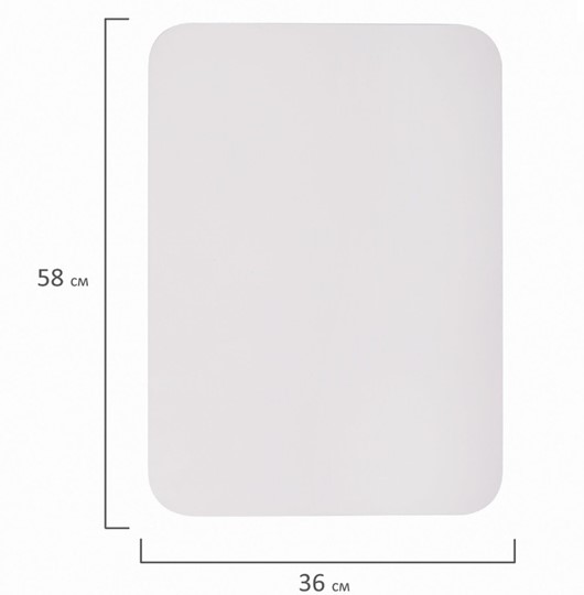 Доска магнитная на холодильник BRAUBERG, 58х36 см с маркером, магнитом и салфеткой в Бузулуке - изображение 8