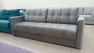 Прямой диван Татьяна 5 БД Граунд 05 серый в Оренбурге