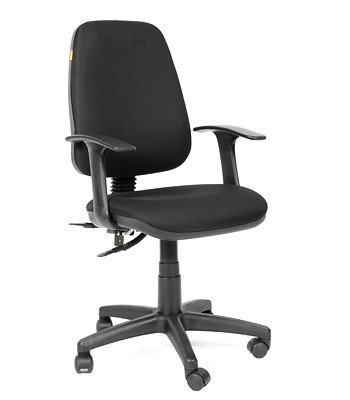 Кресло CHAIRMAN 661 Ткань стандарт 15-21 черная в Бузулуке - изображение